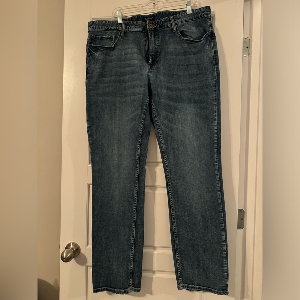 Flag and Anthem Men’s relaxed fit jeans.